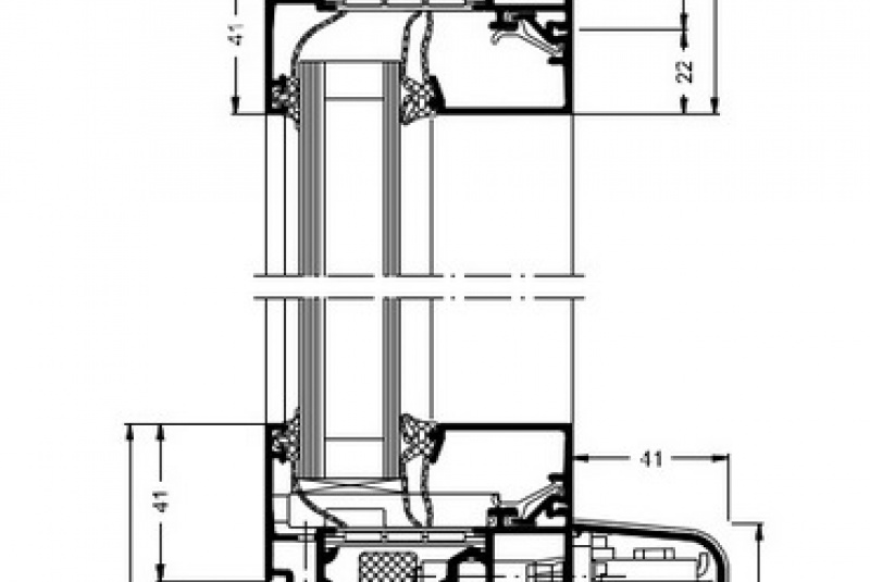 Hliníkové dvere / Sklopno-posuvné Hliníkové dvere / Sklopno-posuvné