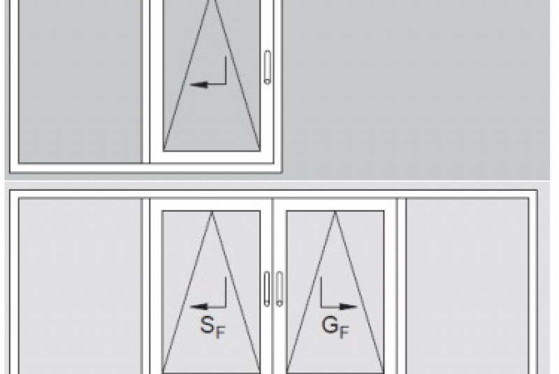 Hliníkové dvere / Sklopno-posuvné Hliníkové dvere / Sklopno-posuvné